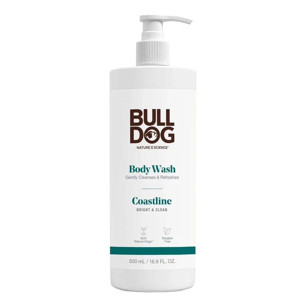 Bulldog Mens Skincare And Grooming Body Wash, Coastline, 16.9 Oz